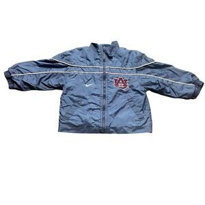 Nike Team Auburn Tigers Infant 24M Windbreaker Blue Zip Up War Eagle‎ **Read**